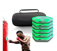 6 Light Sports Agility Light Training Kit, Reaction Training Lamp, for Improve Reflex and Reaction Time, Viewing Angle Increased To 270°, App Connectivity, for Basketball, Fitness, Football, Boxing