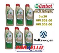 6 Liters Engine Oil 0W-20 LL IV Castrol Edge LL IV Professional VW 508 00 509 00