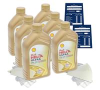 6 Litre Original Shell Helix Ultra Professional AV-L 0W20 Oil 550048040 Acea C5