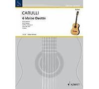 6 little Duets op. 34 2 guitars Ferdinando Carulli Schott Music