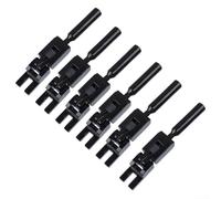6 Locking Screws and Bridge Saddles Set for Floyd Rose Bridges, 3 Heights for Tailored Guitar Action (Black)