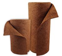 6 m Aquagart Coconut Mat, 0.5 m Wide, Winter Protection & Cold Protection for Plants, 800 g/m², One-sided Natural Latex Layer, Coconut Fibre Mat, Embankment Mat