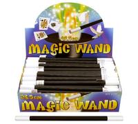 6 Magic Wands 26.5cm / Gift Favours / Tricks Childrens Kids Party Bag Fillers