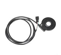 6 Magnet Speed Sensor, Left Side Electric Bicycle Scooter Part, 5V Hall Effect Detection with 1.1m Cable, Compact Plastic Design for E-Bike Motor System