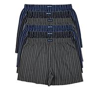 6 Men's Cotton Boxer, Model: 6 pairs without Fly 09, 3X Large (15.5 In)