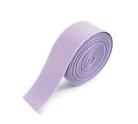 6 Meters 10-50mm Elastic Bands for Trousers Waist, Adjustable Rubber Band for DIY Underwear and Clothes Sewing,Purple,Width 50mm
