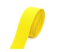 6 Meters 10-50mm Elastic Bands for Trousers Waist, Adjustable Rubber Band for DIY Underwear and Clothes Sewing,Yellow,Width 30mm