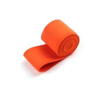 6 Meters 4 cm Width Elastic Webbing Color Nylon Rubber Band Clothing DIY Sewing Accessories, Orange, Width 40mm