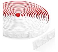 6 Meters Peel and Stick Wall Trim, 3D moulding trim, Self-Adhesive Ceiling Coving for Mirror Frames, Cabinet Doors, Door Frames, Ceilings, Home Decorations(White)
