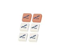 6 Milan 430 soft rubbers
