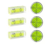 6 Mini-Levels, Accurate Measurement Tools, Mini Portable Level, Suitable for Home Improvement, Woodworking, and Construction.