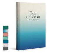 6-Minute Diary for Adults (The Original) - Gratitude Diary, Scientifically Founded Journal Book - Mindfulness Diary for More Resilience & Self-Love