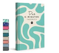 6-Minute Diary for Adults (The Original) - Gratitude Diary, Scientifically Founded Journal Book - Mindfulness Diary for More Resilience & Self-Love