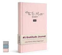 6-Minute® Diary Pure - 3-Million-Copy Gratitude Journal for Women & Men - Guided Mental Health Journal Based on Positive Psychology - Daily Manifestation Journal for Self-Care & Mindfulness