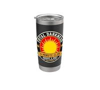 6 Minute Total Darkness Eclipse August 2 2027 Stainless Steel Insulated Tumbler