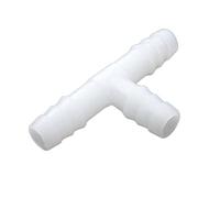 6 mm 3 PcsT Type Equal Diameter Connector Vacuum Hose Joiner Push Three-Way Pipe Connector for Pipe Silicone Rubber