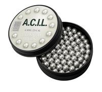6 mm Aluminum BBs (.25 Cal) - 100 Pcs | Solid Lightweight Balls for Airguns | Rust-Free, Reusable, High-Velocity Ammo