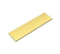 6 mm brass flat bar, 50 mm x 200 mm brass flat plain, brass flat profile for model making, DIY projects, crafts and crafts