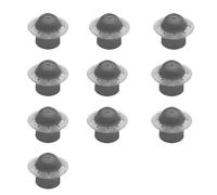 6 mm Hearing Aid Domes, 10 Pcs Silicone Aid Ear Tips, Washable Replacements Earbud Accessories for Elderly Hearing Impairments People