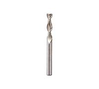 6 mm Shank Double Edged 2 Flutes End Mill Milling Cutter Spiral Router Bits CNC Bits Cutting Set Tool Tungsten Steel Upcut Bit Extended 6 mm Extra Long 1Pc