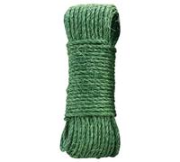 6 mm x 20 m Sisal Rope for Cat Scratcher, Wear-Resistant Cat Scratching Rope with Glue for DIY Post, Green