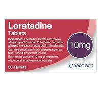6 Month Supply Loratadine Hayfever & Allergy Relief 10mg Tablets GSL (Brands May Vary)