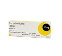 6 Months Supply Loratadine Hayfever & Allergy Relief 10mg Tablets (30x6) GSL