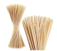 6" Natural Bamboo Skewers,2000 PCS Meat Sticks,Disposable Wooden Sticks for BBQ,Appetiser,Kabob,Crafting and Party