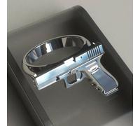 (6) New Gothic Personalized Vintage Jewelry Pistol Ring Punk Desert Eagle Women Male Ring Jewelry Size 6-13