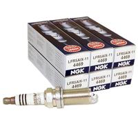 6 New NGK Iridium IX Spark Plugs LFR5AIX-11 # 4469 | Replaces MZ602090 BY481-LFR5A 4703 5343 5617 IKH16 VKH16 IKH16TT 9609 FR8MII33X 7975 XP5325 XP5325DP2 Mileage from 40 to