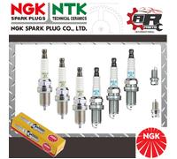 6 NGK SPARK PLUGS MITSUBISHI FTO 2.0 BKR6E-11 & PFR6G-6