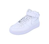 Nike Air Force 1 Mid EasyOn Older Kids' Shoes - White 6 (EU 39)