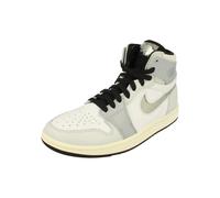 NIKE AIR Jordan 1 ZM AIR Womens Fashion Trainers in White Silver - 6 UK
