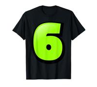 6 Number Six Seven 67 Gen Alpha Slang T Funny Meme Matching T-Shirt