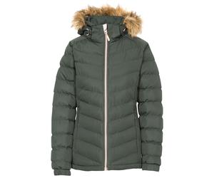 (6, Olive) Trespass Women's Padded Casual Jacket - Nadina