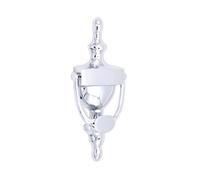 6" or 8" Door Knocker Victorian Urn Style UPVC Wooden Doors Satin/Chrome/Brass (8" Inches (200mm), Polished Chrome)