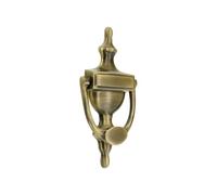6" or 8" Victorian Solid Brass Urn Design Door Knocker - Antique (6")