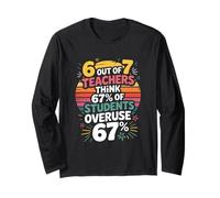 6 Out of 7 Teachers Think 67% Students Overuse Long Sleeve T-Shirt