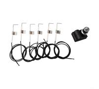 6 Outlet Tact Push Button Ignitor With for IGNITION Kits For Nexgrill Gas Grill Models 720-0888N 720-0888S 720-0882A 720-0896B 720-0896E 720-0898 BBQ Replacement Parts