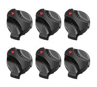 6 Pack 0-PWK-01 Key Caps, Compatible with Magnetek Enrange Flex EX Transmitter Power Flexible Button, Industrial Radio Remote Control, 4PB, 6PB, 8PB, 12PB TX Units