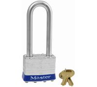 6 Pack - 1-3/4 In. Keyed Laminated Padlock, 2.5-In. Long Shackle - 1DLJ