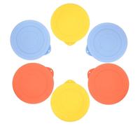 6 Pack 100mm Silicone Lids for Weck Jars