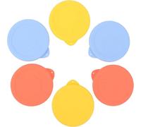 6 Pack 100mm Silicone Lids for Weck Jars