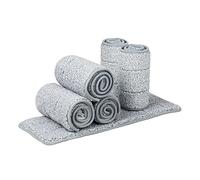6 Pack 32-Inch Pads, Compatible with 36-Inch Mop Heads Commercial Industrial Floor Mop Refill Pads for Hardwood Floors Replacement