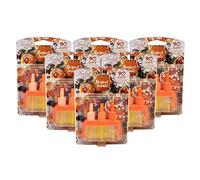 6 Pack 3Volution Air Freshener Plug in Diffuser Refill Odour Eliminator, Gingerbread Spice, 120ml (20ml x 6)