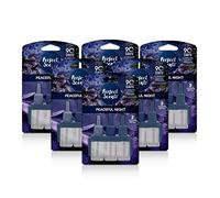 6 Pack 3Volution Air Freshener Plug in Diffuser Refill Odour Eliminator, Peaceful Night, 120ml (20ml x 6)
