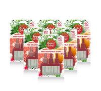 6 Pack 3Volution Air Freshener Plug in Diffuser Refill Odour Eliminator, Pink Grapefruit & Mint, 120ml (20ml x 6)