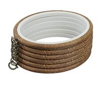 6 Pack 5.9x7.5 inch Mini Bamboo Circle,Embroidery Hoop Cross Stitch Hoop Ring for DIY Art Craft Handy Sewing (6 Pack 5.9x7.5 inch, Oval)
