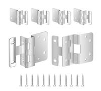 6-Pack 5-Knuckle Hinge - 3/4" Door Thickness, 270° Full Rotation Stainless Steel Institutional Hinge, Commercial Grade for Hospitals, Schools, Offices & Heavy-Duty Use（Silver