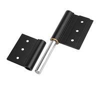6 Pack 5" Lift Off Hinges, Aluminum Alloy Black Flag Hinges Detachable Door Hinge for Aluminum Frame Door, 5" x 3-5/8", Load 66lb/Pair
